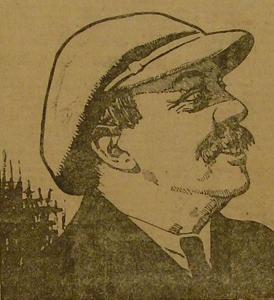 Андре Марти. Фото из газеты Красный Николаев 1924 г.