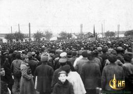 Митинг 04.11.1924 на заводской площади Николаева
