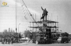 Восстановление памятника «Борцам за власть Советов» 1967-68гг