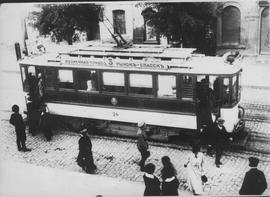 Первый трамвай Николаева