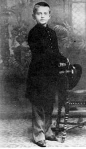 Л.Бронштейн в детстве, 1888 год