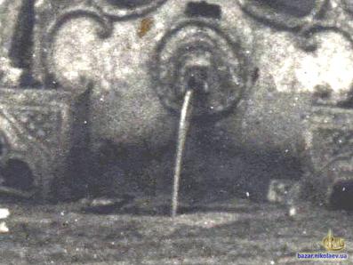 Чаша Турецкого фонтана. Фрагмент фото 1919 года.