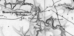 Карта Новогригорьевки (Чубовки)