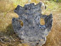 Надгробия в форме крестов с &quot;Византийскими&quot; орлами