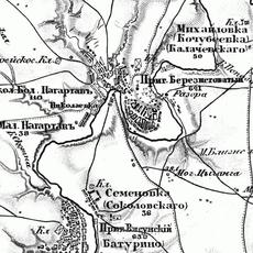 Карта 19 века