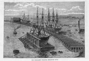 Николаевский кораблестроительный док (1876 Nikolaieff Floating Depositing Dock, Future Emperor Czarevitch [Электронный ресурс] &lt;http://www.aquarist-classifieds.co.uk/shopping/ details/331283624342.html&gt;)