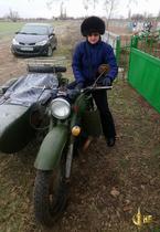 Павел Анатольевич разрешил сесть на мотоцикл :)