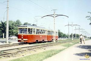 Трамвай в Николаеве. Фото Шрайнера, 1979 год.