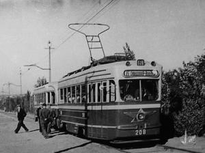 Николаевский трамвай. 1964 год.