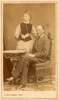 Евгений Степанович Волков с женой
